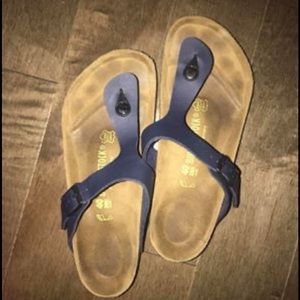 Navy Blue Birkenstock’s